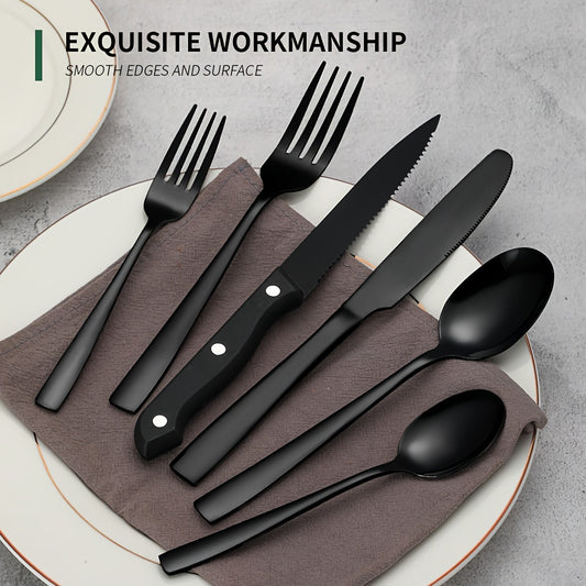 Stainless Steel Cutlery Set for Eight Persons