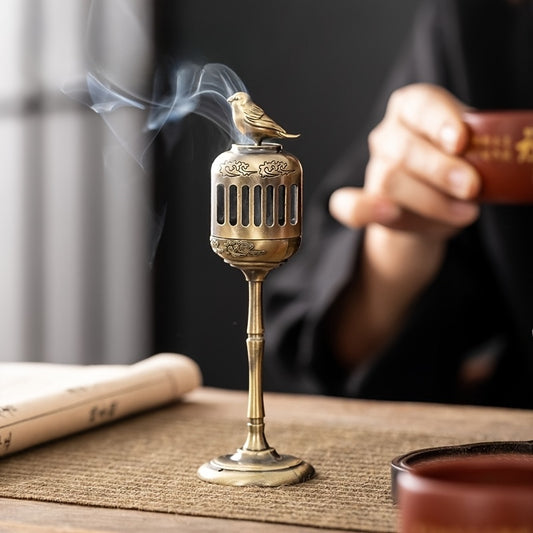 Creative Alloy Incense Burner for Home