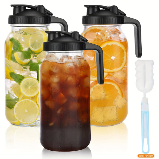Sun Tea Glass Jar Set for Cold Beverages