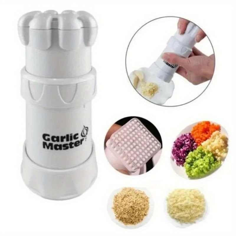 Garlic Press and Slicer Kitchen Tool