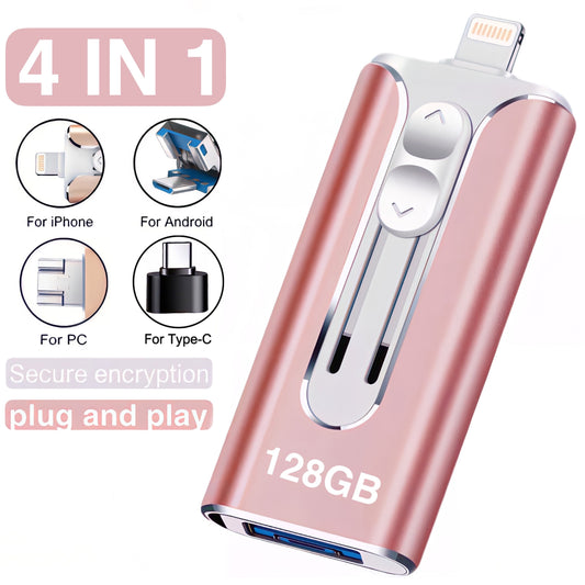 High Speed 4-In-1 USB Flash Drives
