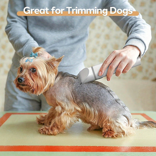 Cordless Electric Pet Trimmer with Nail Grinder