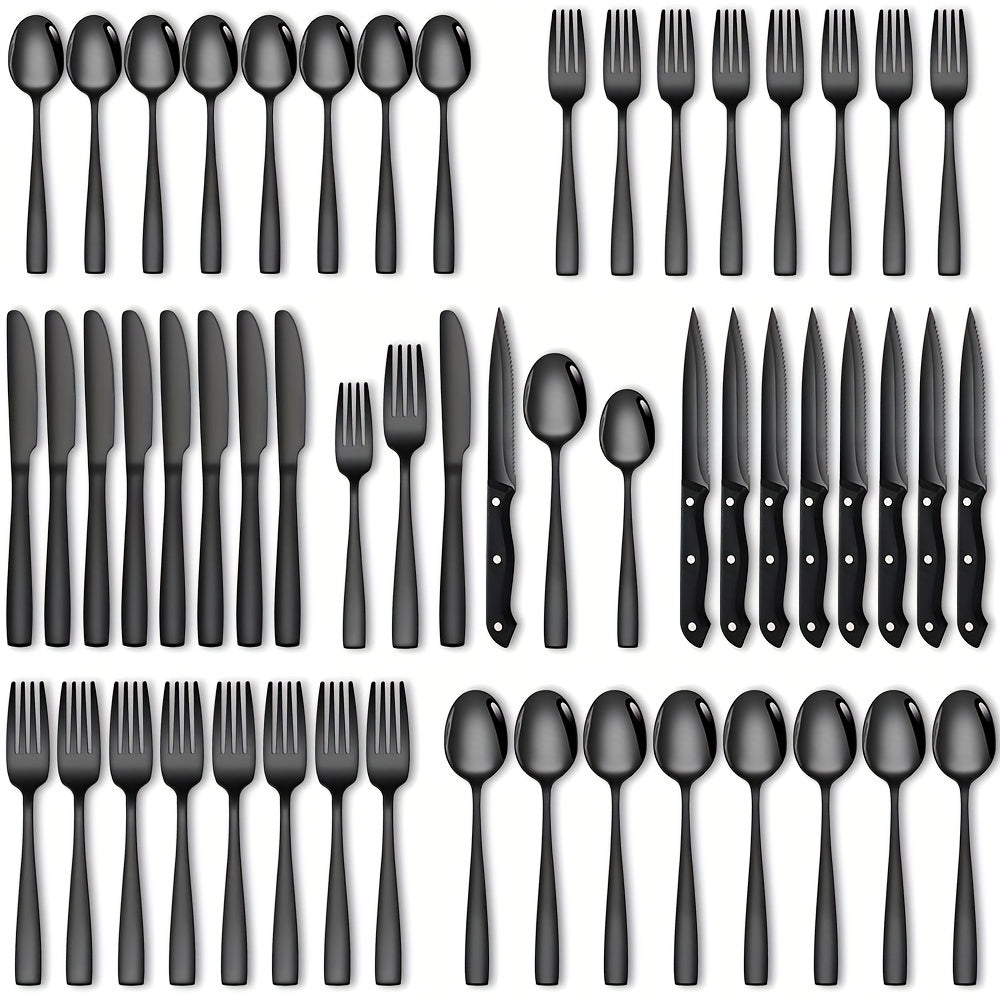Stainless Steel Cutlery Set for Eight Persons