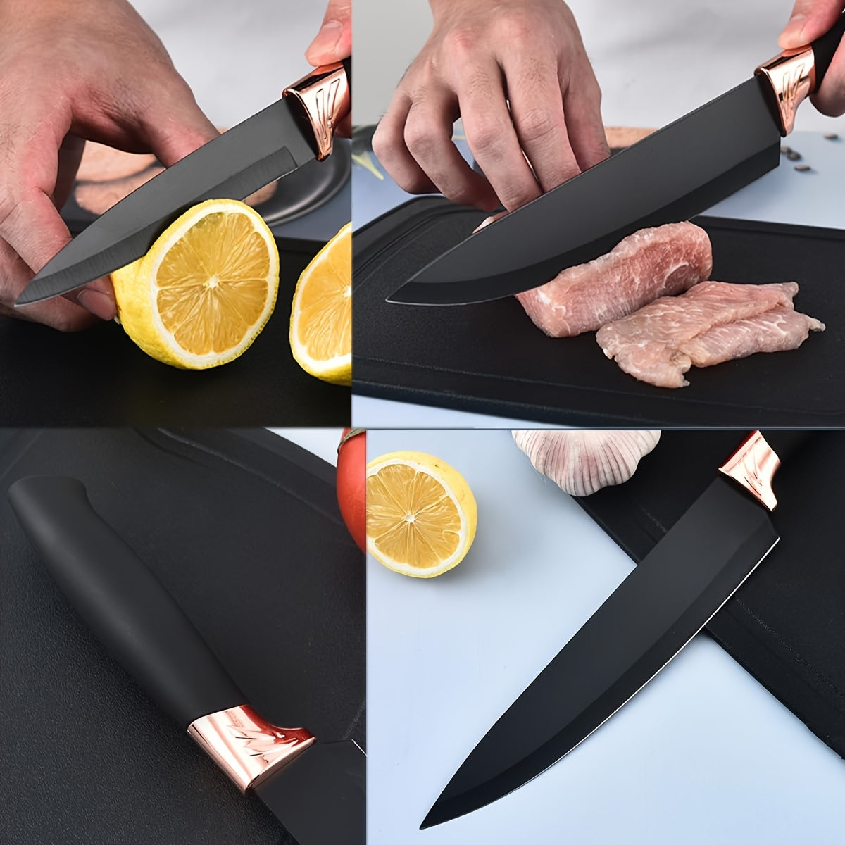 Silicone Kitchen Utensil Set with Wooden Handles