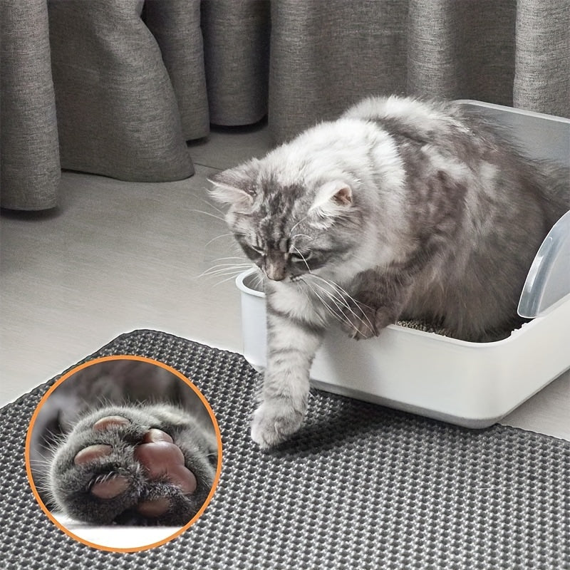 Cat Litter Mat Honeycomb Design Easy Clean