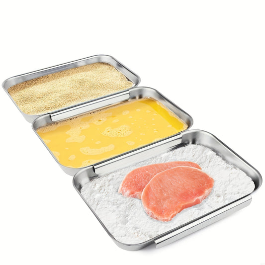 Commercial Grade Stainless Steel Baking Pan Set