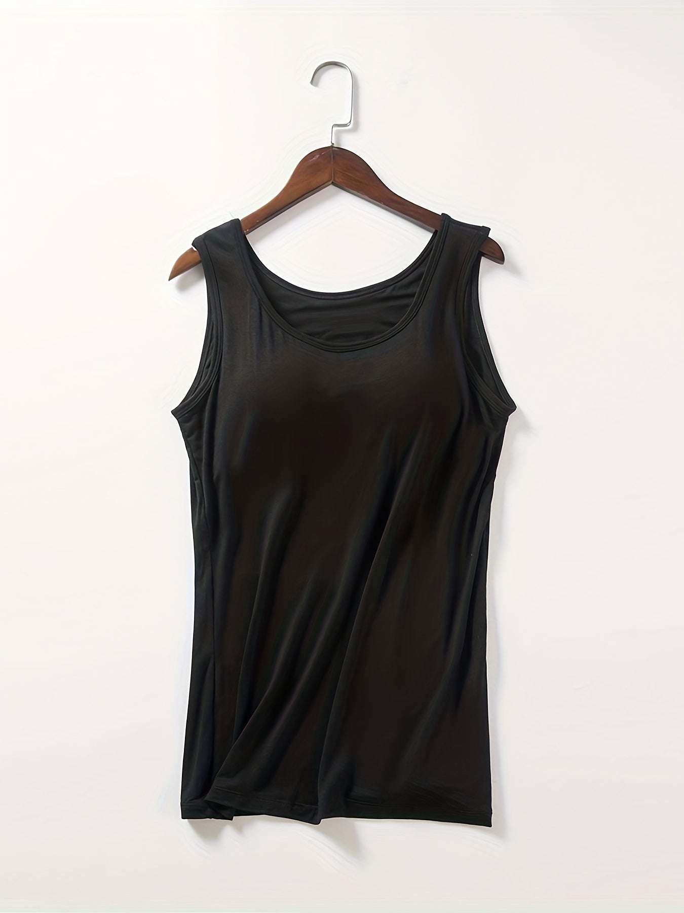 3pcs Women's Camisole Tops with Built-In Bra