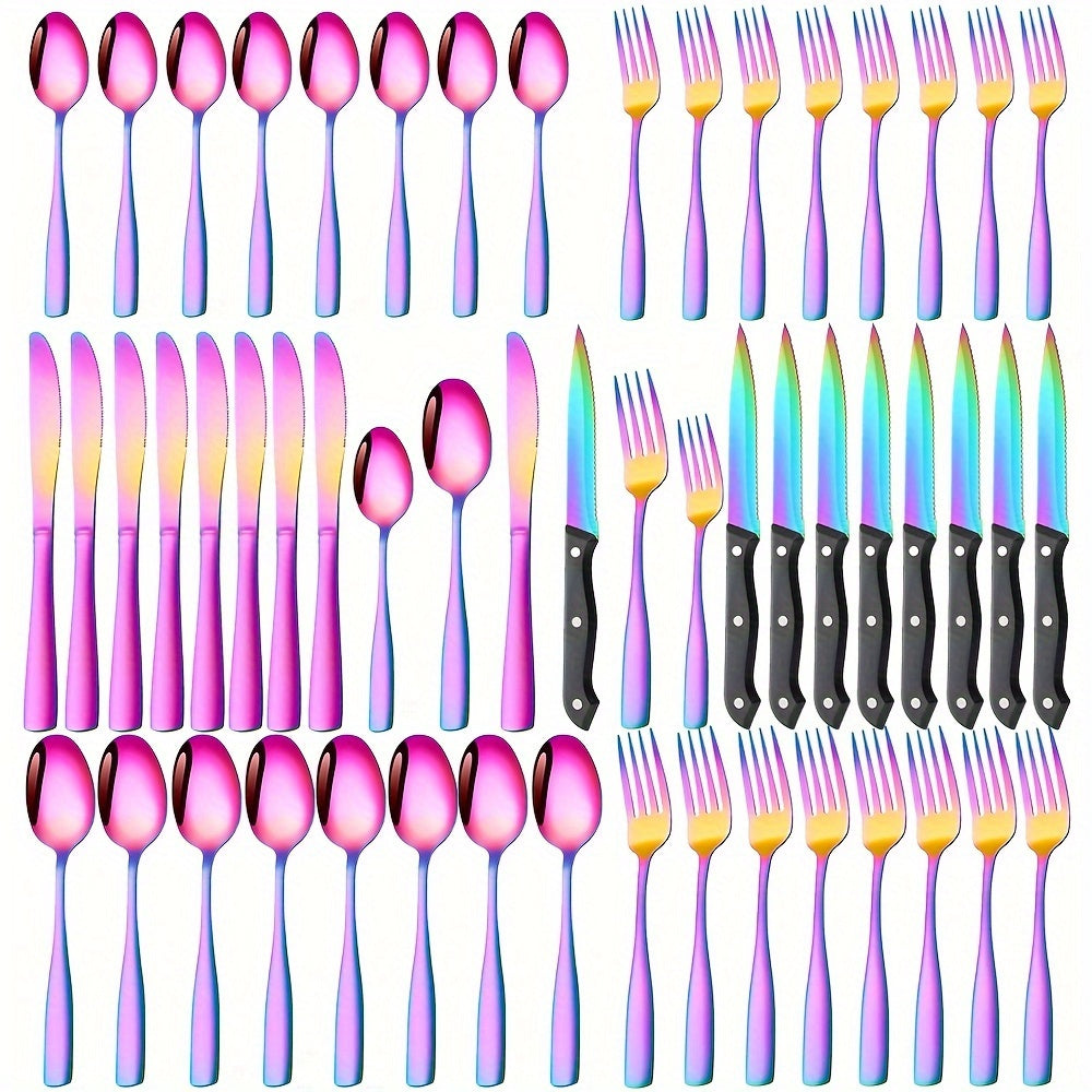 Stainless Steel Cutlery Set for Eight Persons