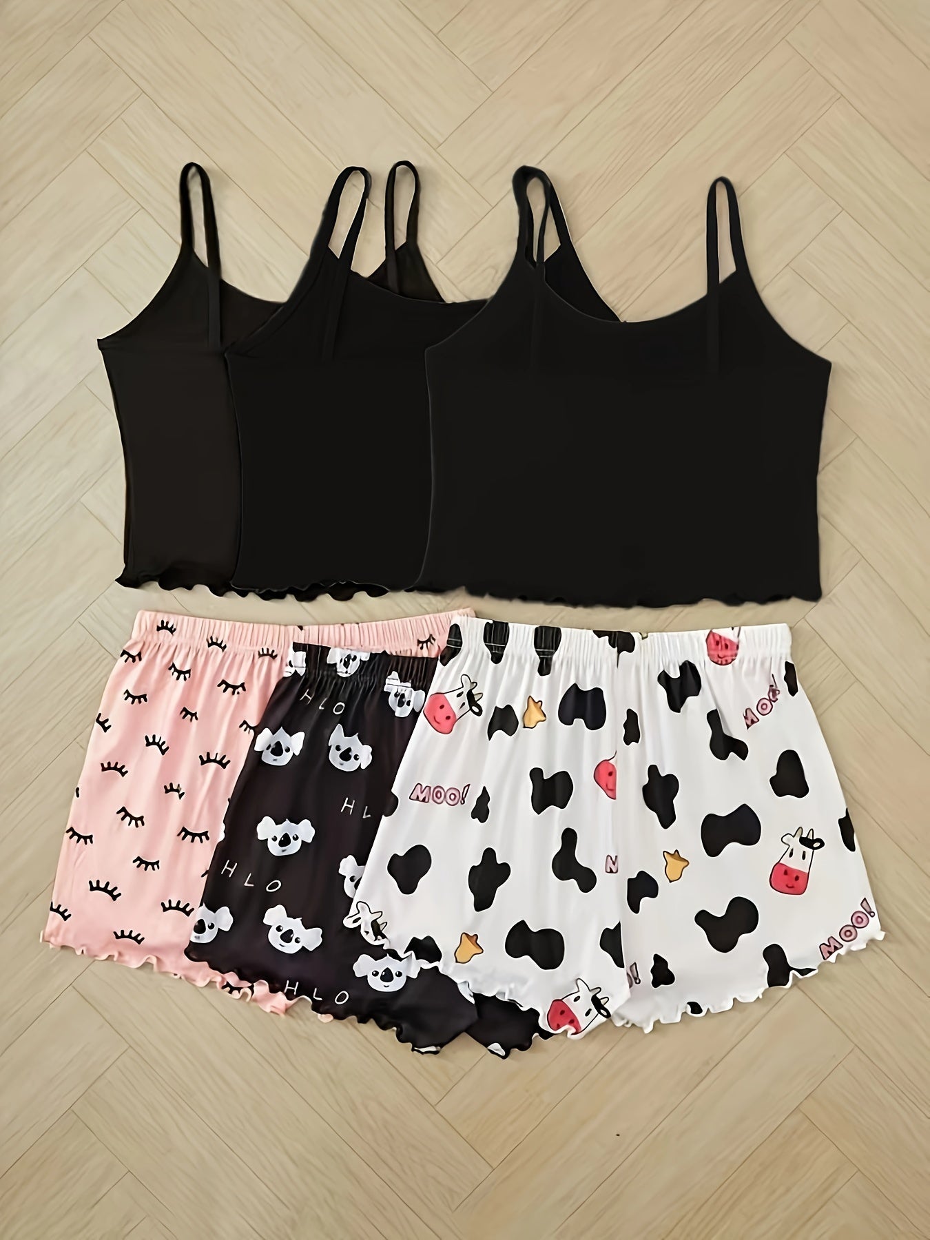 Women's Sweet Pajama Set for Comfort