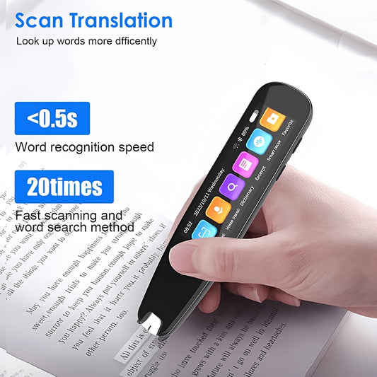 Wireless OCR Translation Pen with Multi-Language Support