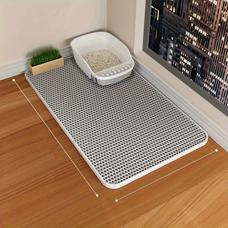 Cat Litter Mat Honeycomb Design Easy Clean