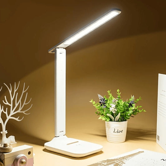 Foldable Touch Control Desk Lamp with Charger