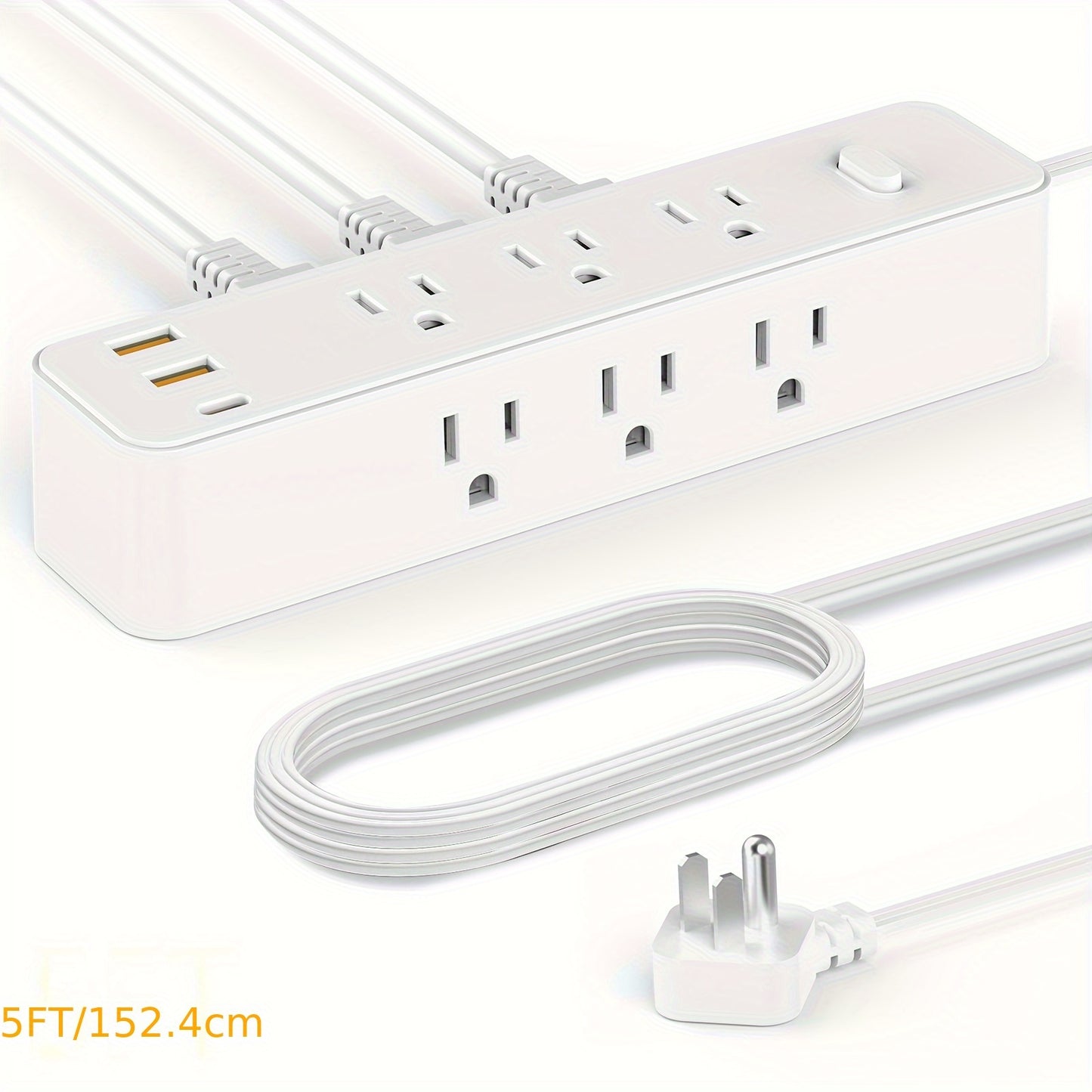 9-Outlet Surge Protector With USB Ports