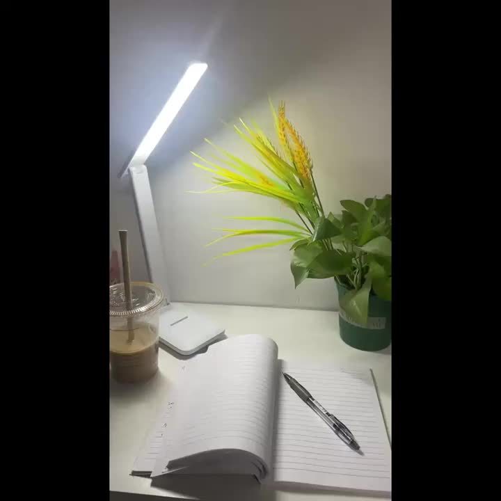 Foldable Touch Control Desk Lamp with Charger