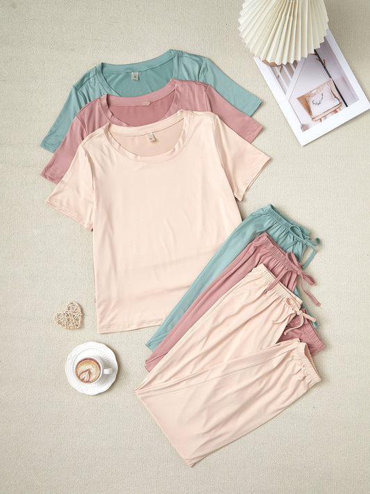 6 Piece Women's Pajama Set