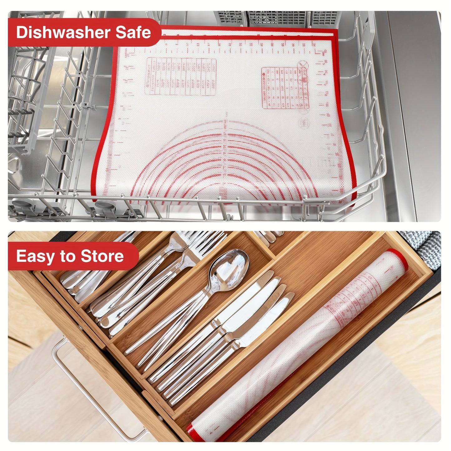 Silicone Kneading Mat Set with Tools