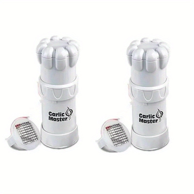 Garlic Press and Slicer Kitchen Tool