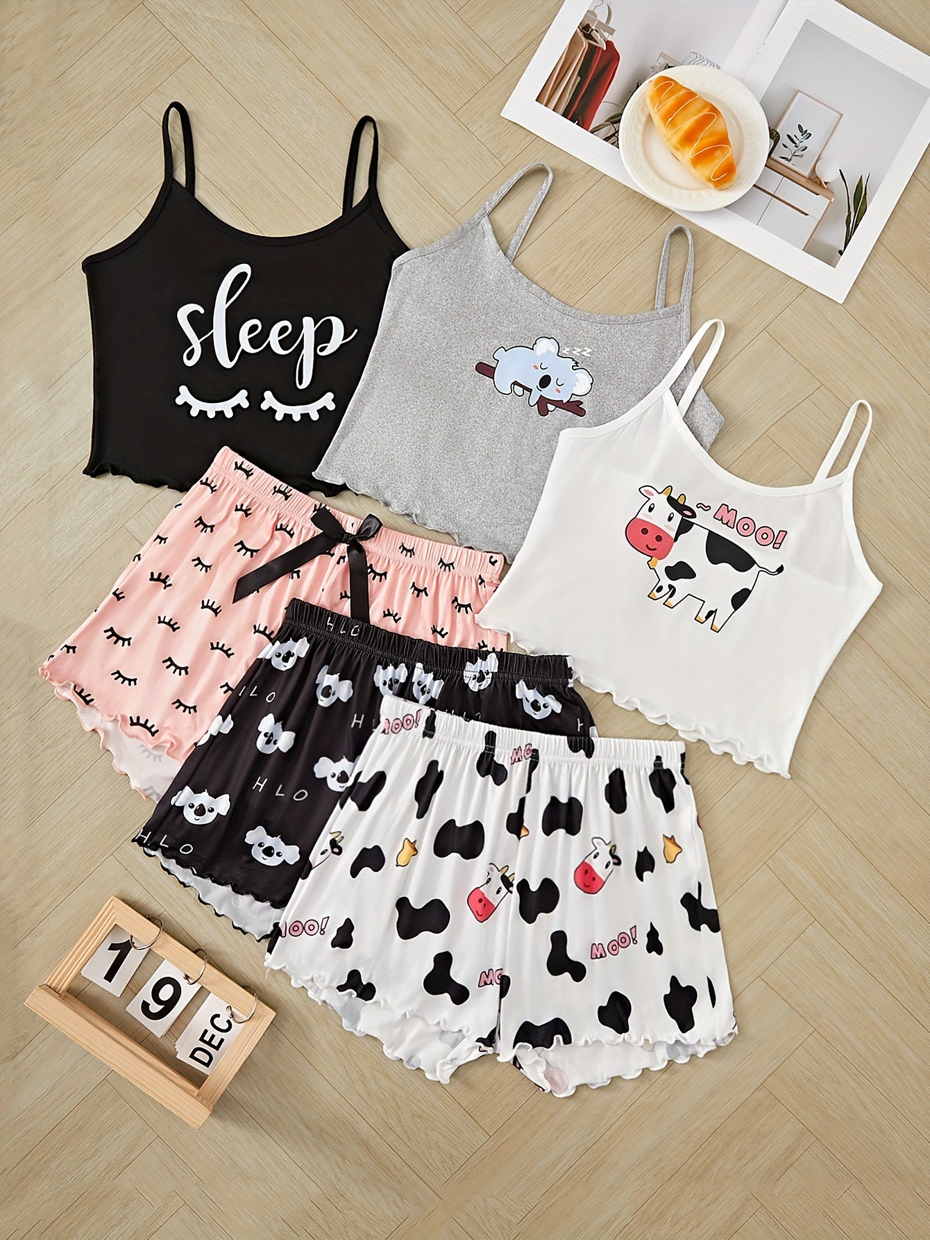 Women's Sweet Pajama Set for Comfort