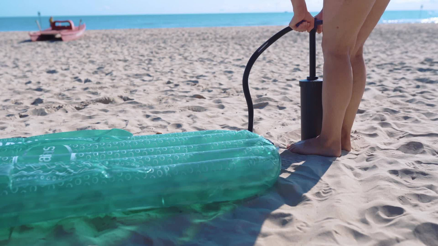 Portable Air Pump with Camping Light