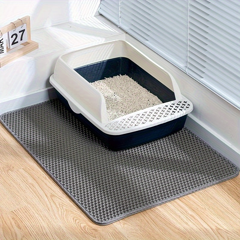 Cat Litter Mat Honeycomb Design Easy Clean