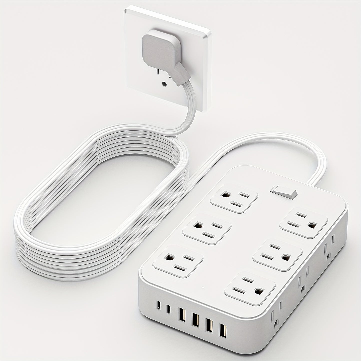 Multifunctional Surge Protector Power Strip