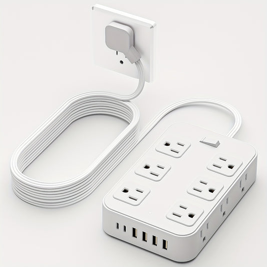 Multifunctional Surge Protector Power Strip