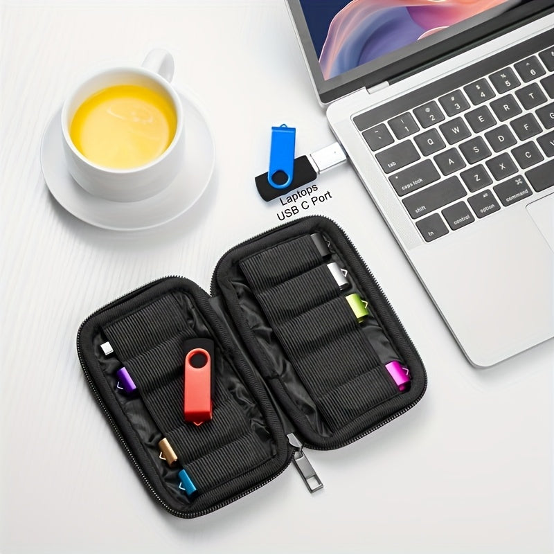 USB Flash Drive Set with USB-C Adapters