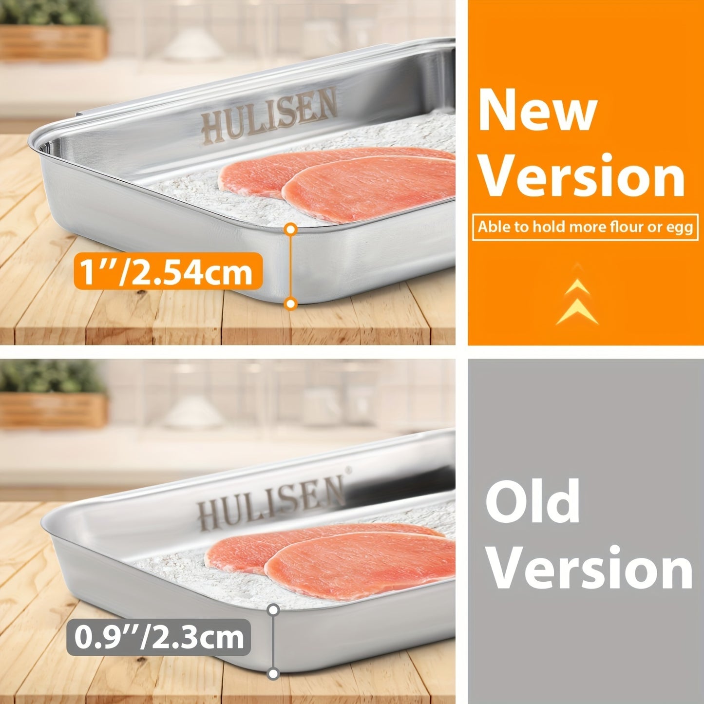 Commercial Grade Stainless Steel Baking Pan Set