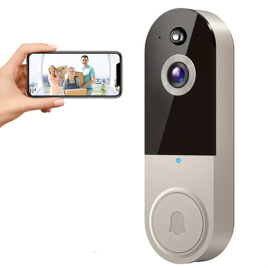 1080P HD Video Doorbell with AI Detection