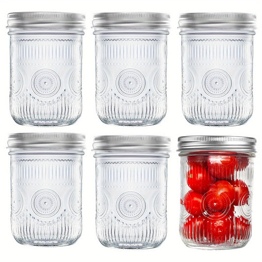 Vintage Mason Jars Wide Mouth Canning Set