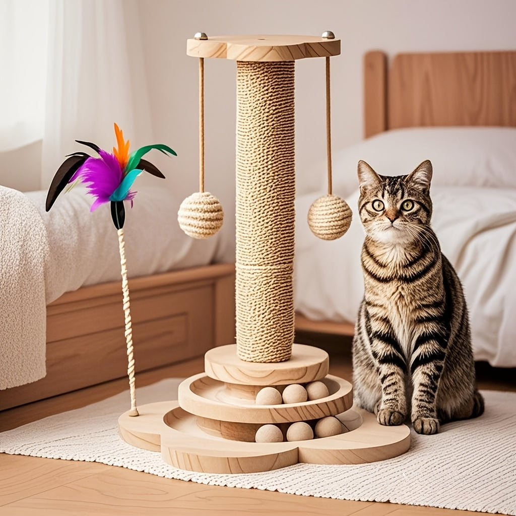 Sisal Cat Scratching Pillar and Climbing Frame