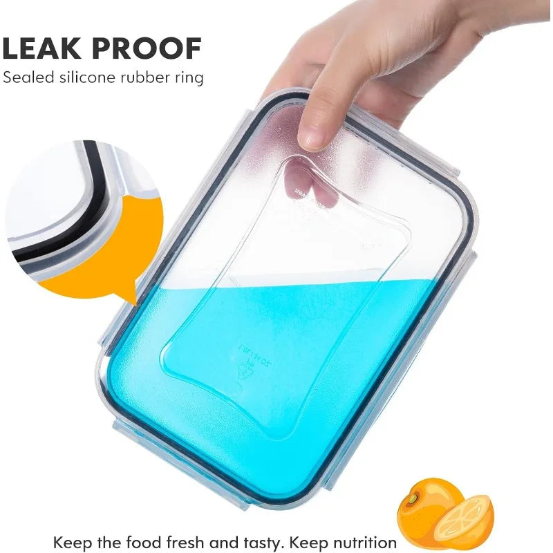 52 Piece BPA Free Food Storage Container Set