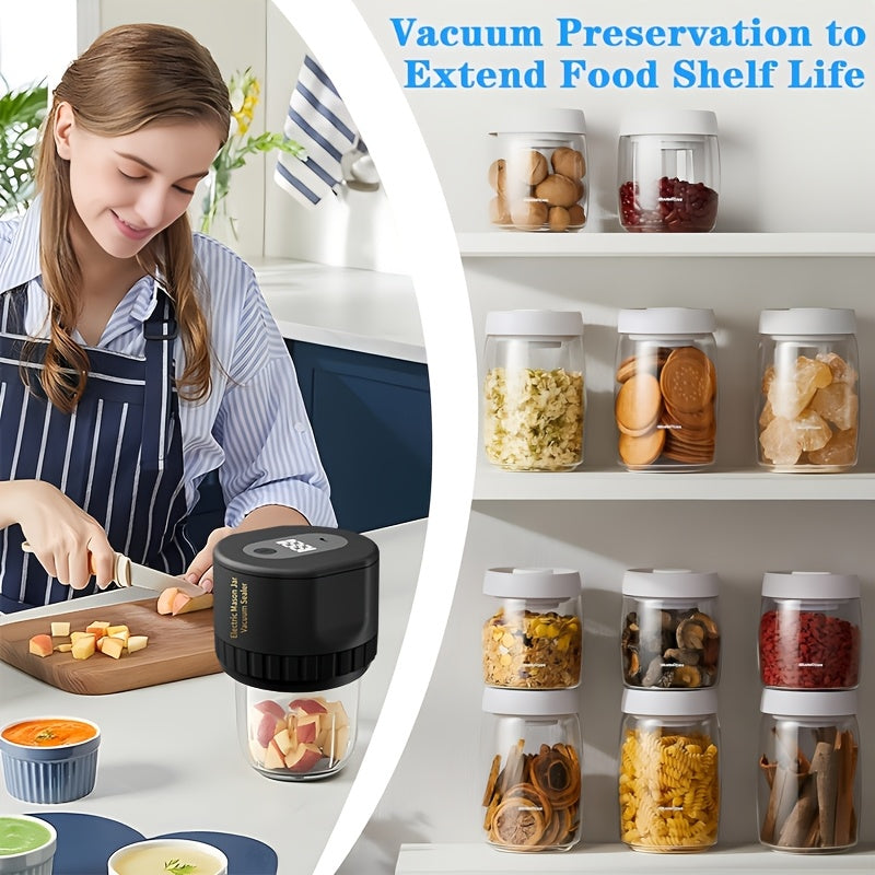 Electric Vacuum Sealing Kit for Mason Jars
