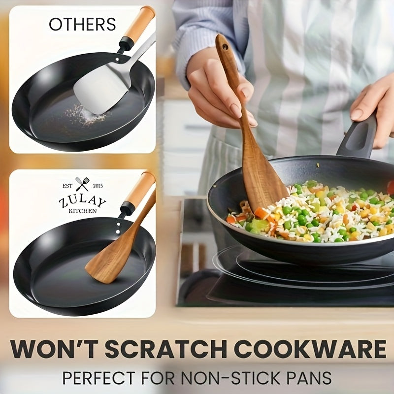 Wooden Cooking Spoons Set of 10
