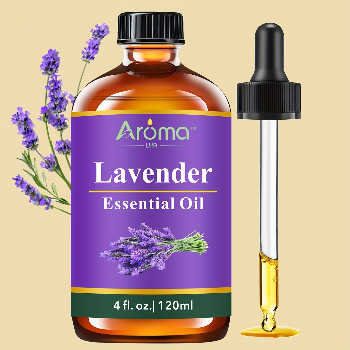 Natural Essential Oils Set for Home Aromatherapy