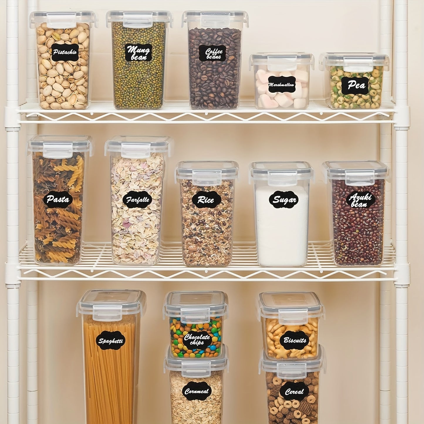 Airtight Food Storage Container Set 15pcs