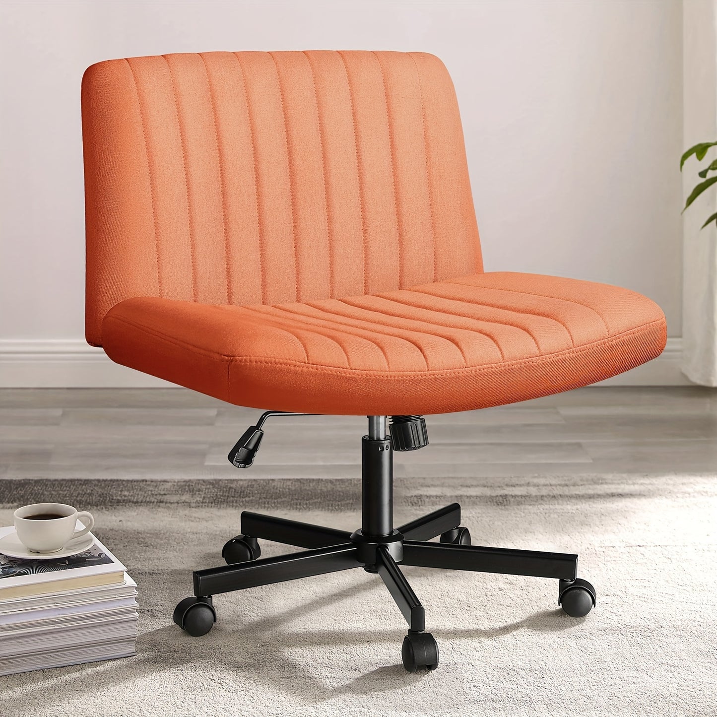 Ergonomic Rolling Chair with Adjustable Height