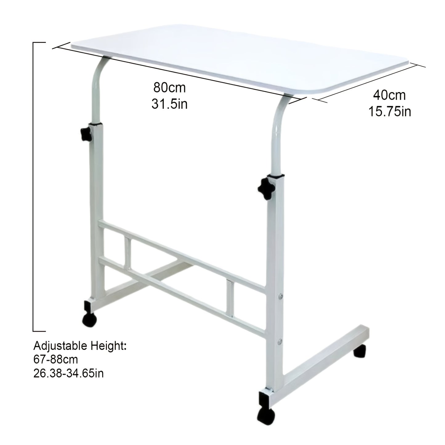 Adjustable Height Mobile Standing Desk