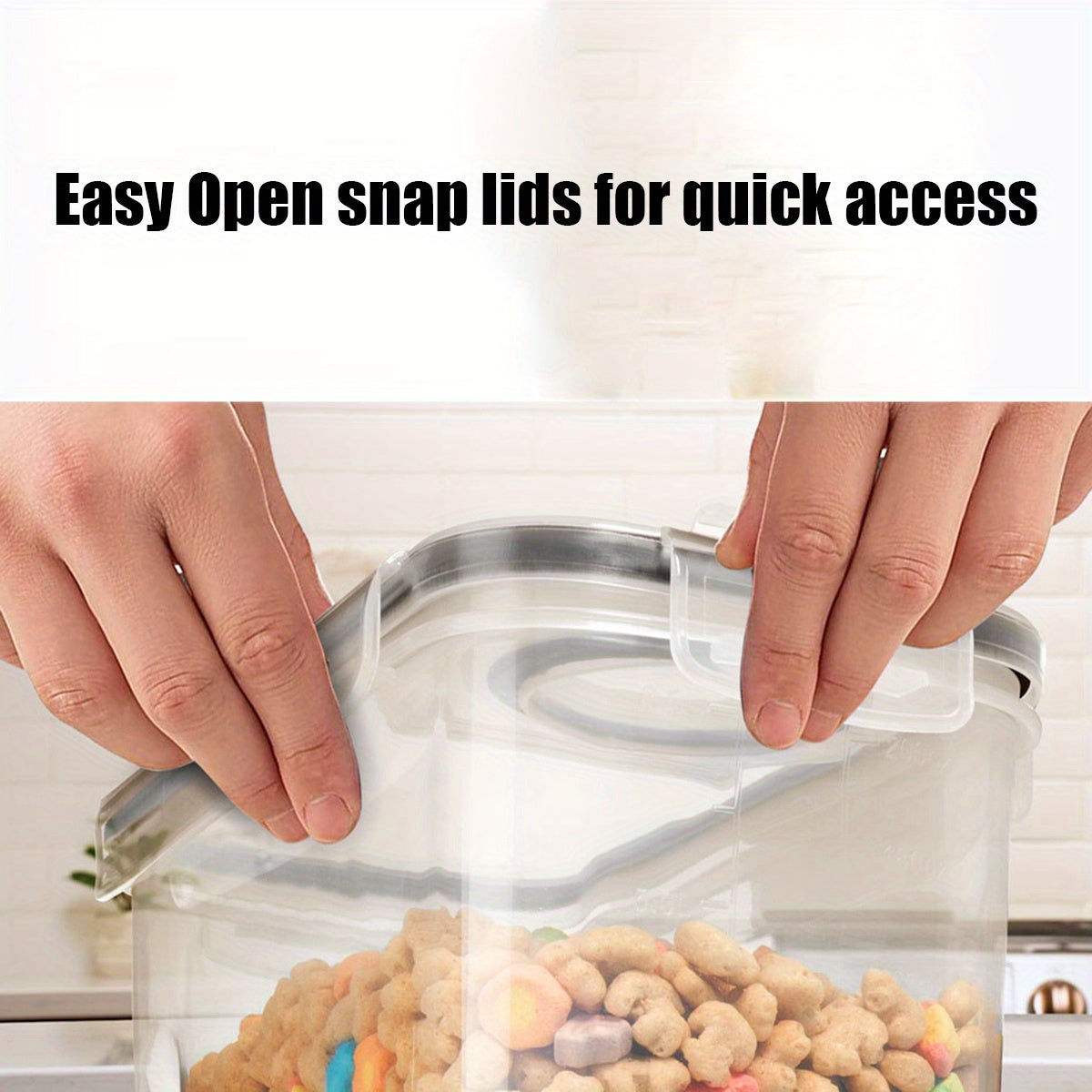 8pcs Sealed Food Storage Containers Set