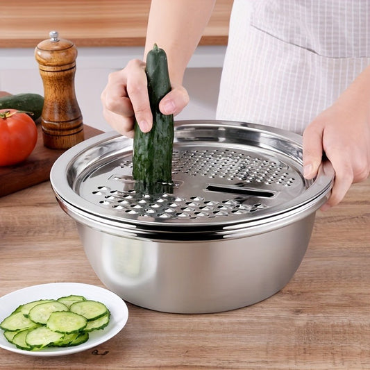 Stainless Steel Kitchen Set with Grinder