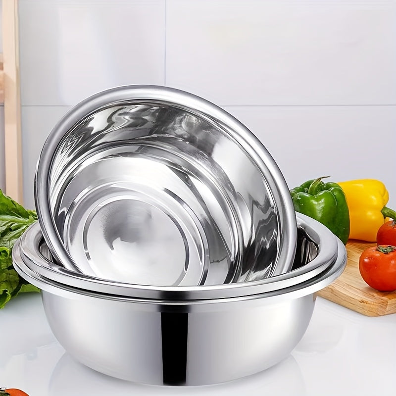 Stainless Steel Vegetable Washing Basin 16 Inch