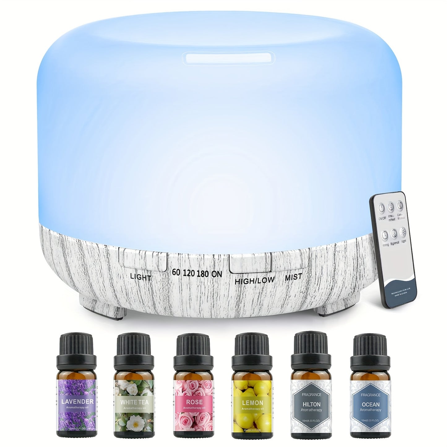 Aromatherapy Oil Diffuser With Remote Control