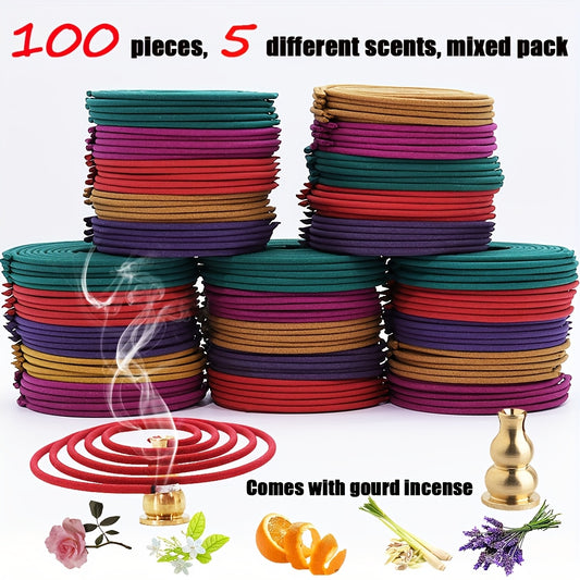 Mixed Scent Incense Coils 50pcs and 100pcs