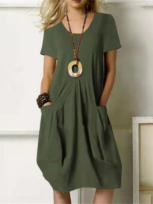 Women's Elegant Loose Fit Summer Dress