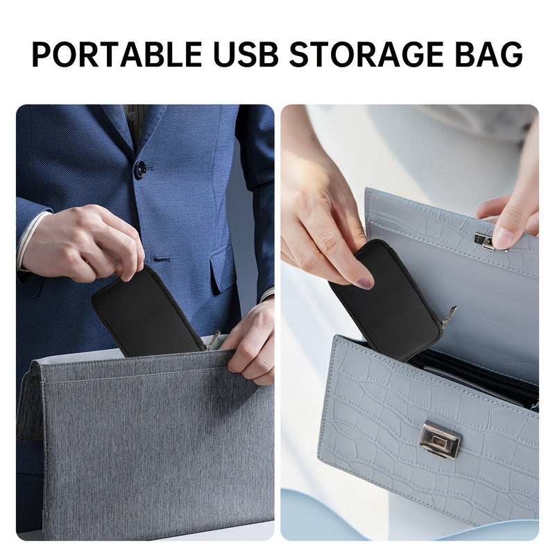 USB Flash Drive Set with USB-C Adapters