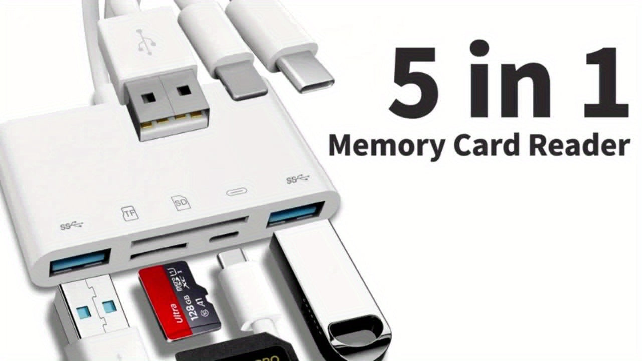 Multi-Device Memory Card Reader Adapter