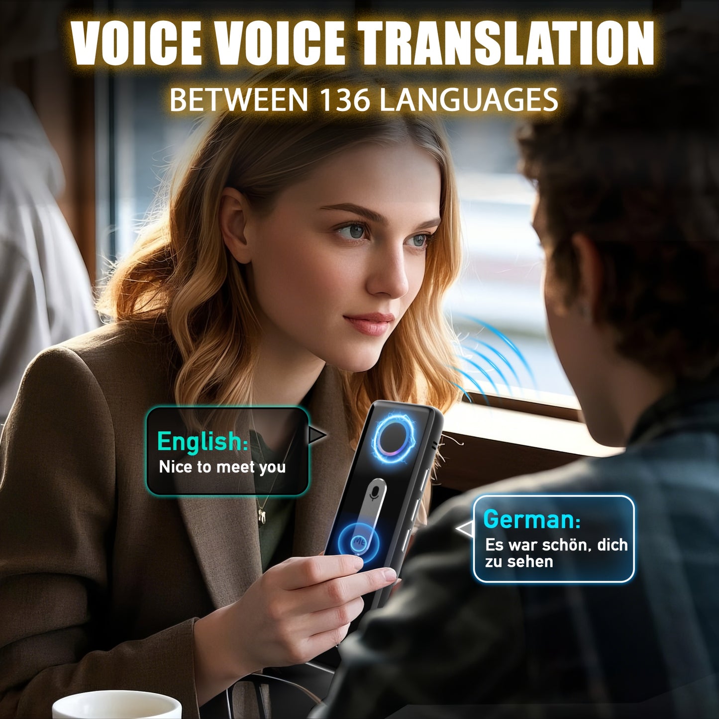 Peiko X9 Compact Language Translator Device
