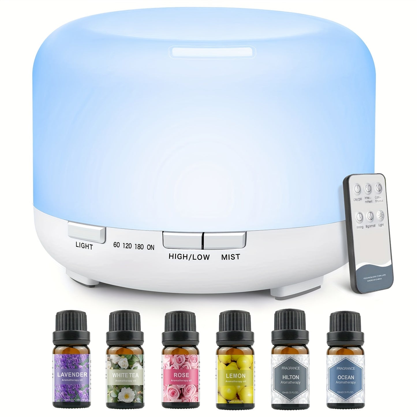 Aromatherapy Oil Diffuser With Remote Control