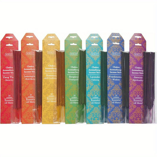 Handmade Natural Wood Incense Sticks Set