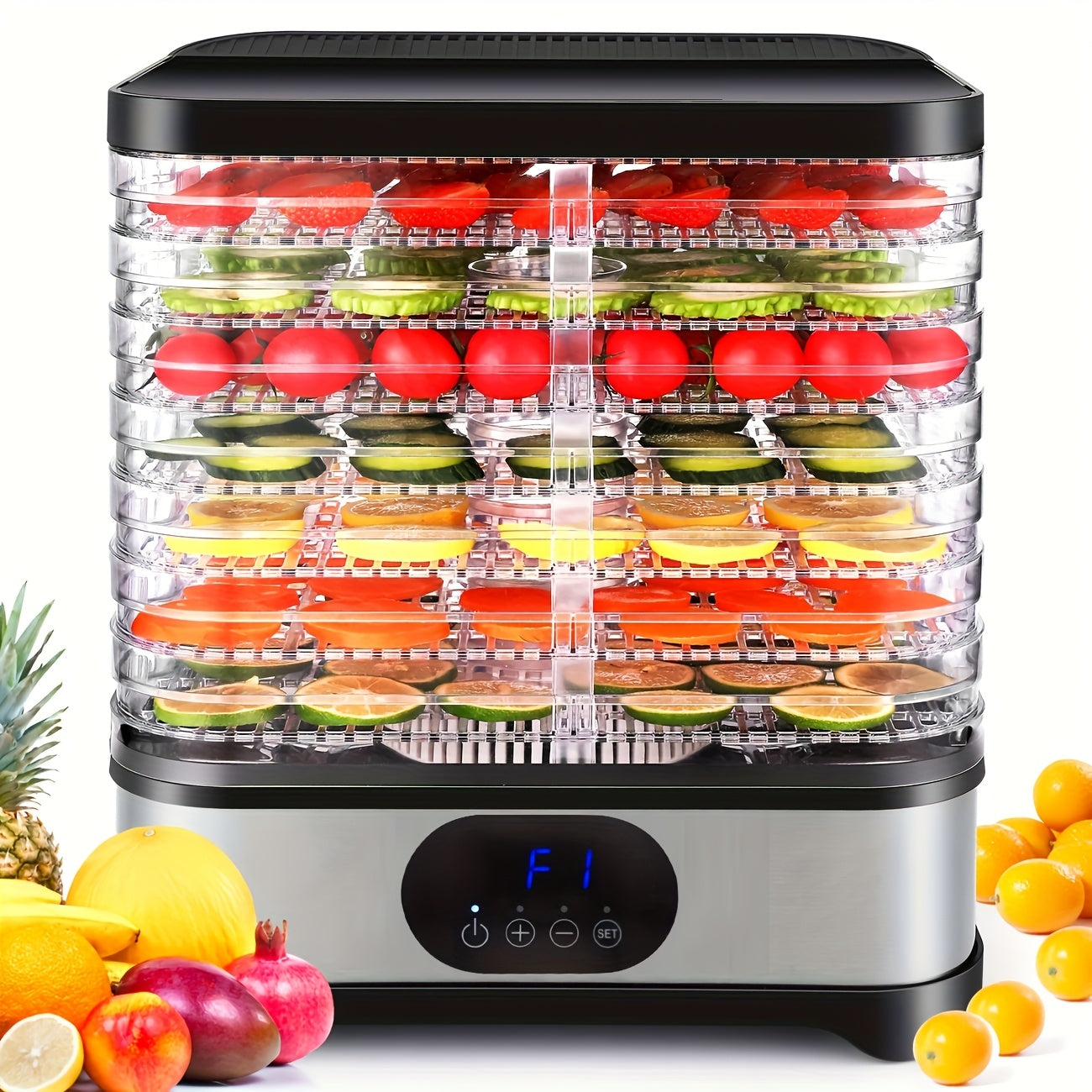 8 Layer Food Dehydrator for Home Use